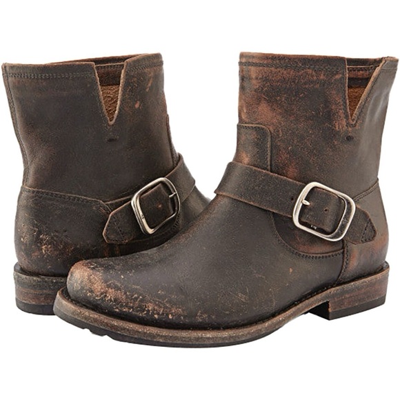 New Frye Veronica Distressed Bootie Sz US 7.5 - Picture 1 of 11